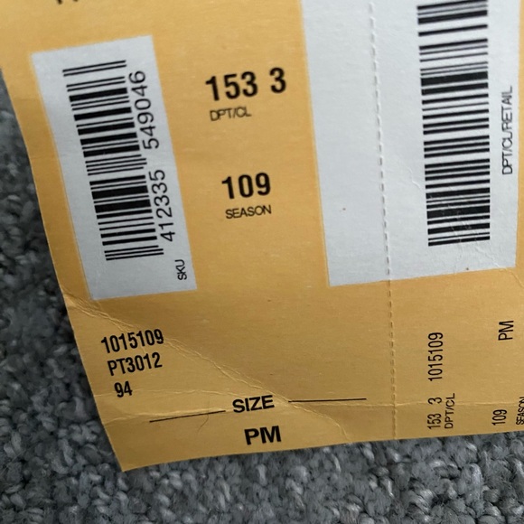 Turquoise cotton/spandex  turtleneck - Picture 5 of 6